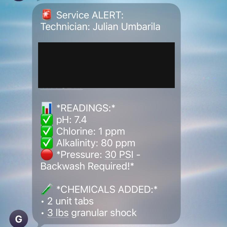 ChemAlert real example