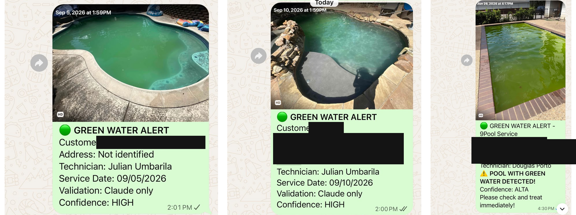 GreenEye real example